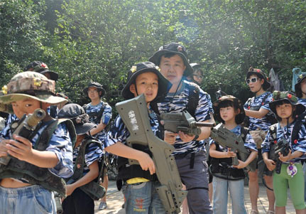 戶外拓展訓(xùn)練對青少年的重要性